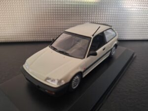 Honda Civic 1990 wit Schaal 1:43