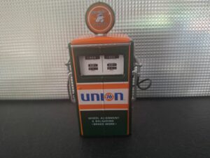 GAS Pump Tokheim 350 Twin Union Schaal 1:18