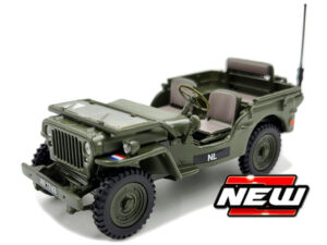 Jeep Ton Militairy Verhicle Schaal 1:43