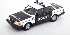 Volvo 240 GL Norway Politi Schaal 1:24