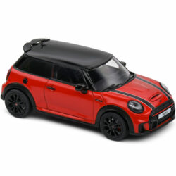 Mini Cooper John Works 2023 rood Schaal 1:43 - Afbeelding 4