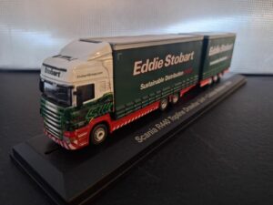 Scania R440 Drawbar Eddie Stobart Schaal 1:76