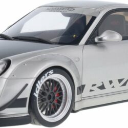 Porsche 911 (997) RWB Abu Dhabi 2024 Zilver Schaal 1:18 - Afbeelding 5