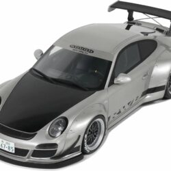 Porsche 911 (997) RWB Abu Dhabi 2024 Zilver Schaal 1:18 - Afbeelding 11