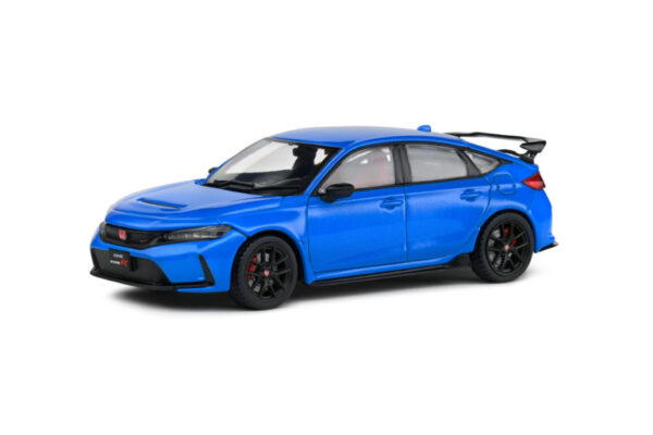 Honda Civic Type R 2022 Blauw Schaal 1:43