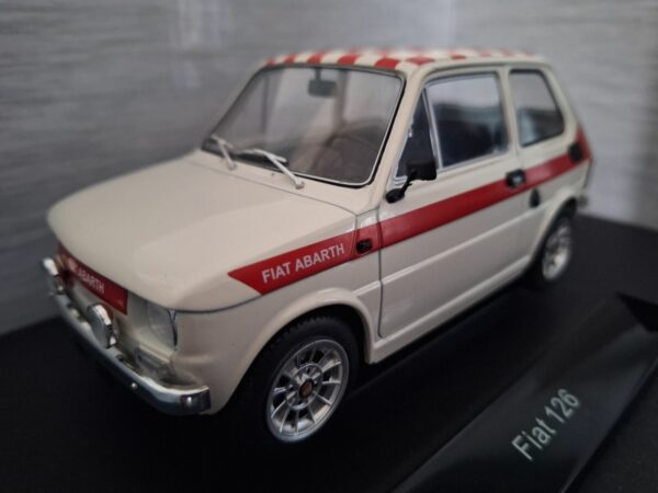 Fiat 126 Abarth - Look 1972 Schaal 1:18